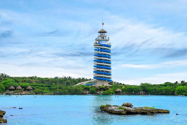El faro mirador de Xel-Há