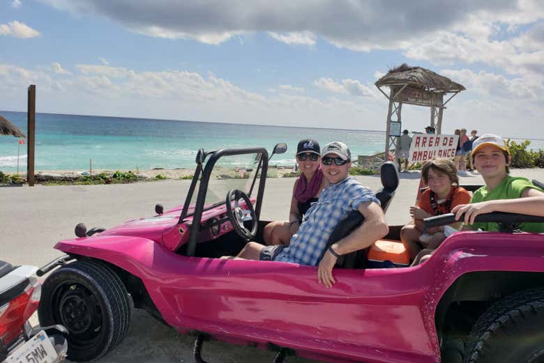 Tour en buggy por Cozumel