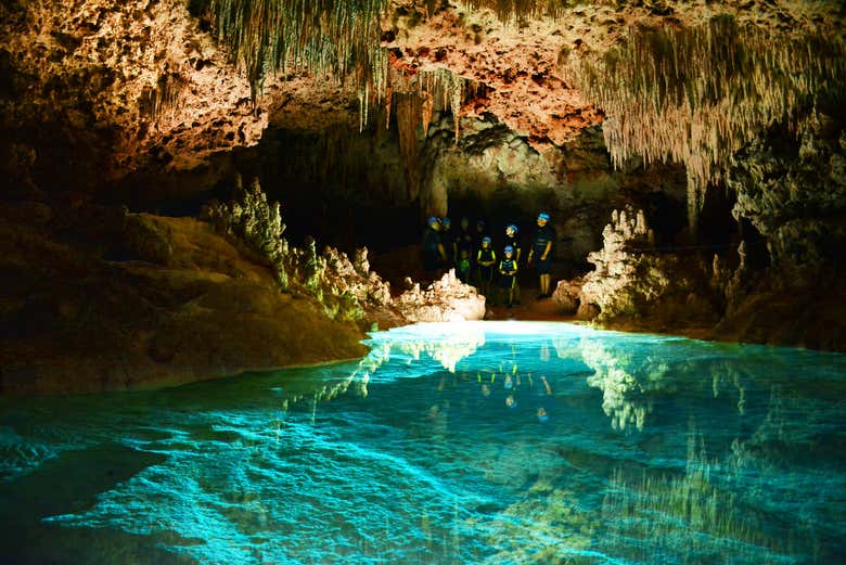 Interior del Río Secreto