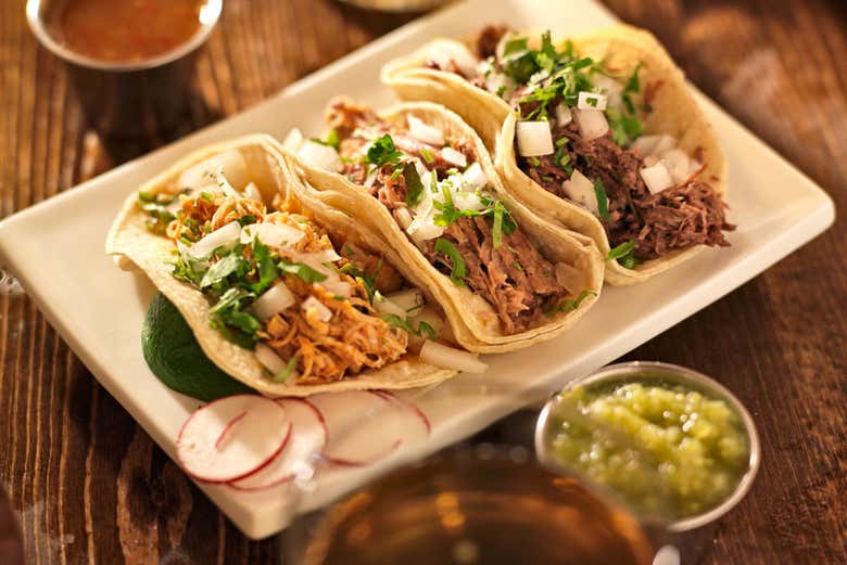 Deliciosos tacos mexicanos