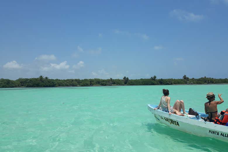 Paisajes de la reserva de Sian Ka’an