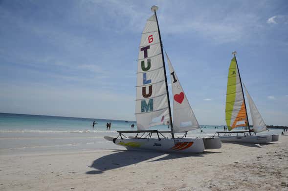 Paseo en velero por Tulum
